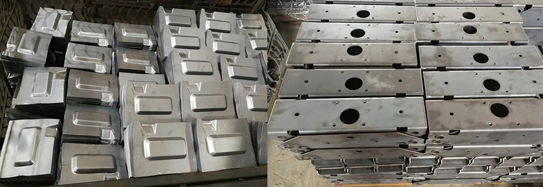 Aluminum/Steel OEM Parts Sheet Metal Fabrication Stamping Perforated Metal Racks