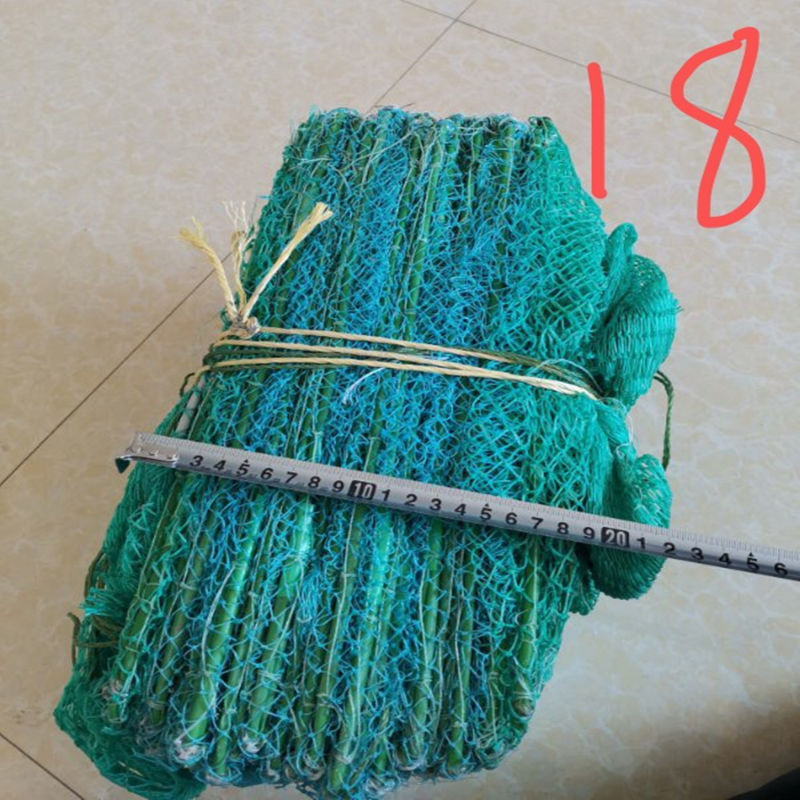 Mesh Size 1.7cm+1.5cm Long Cage PE Fishing Net