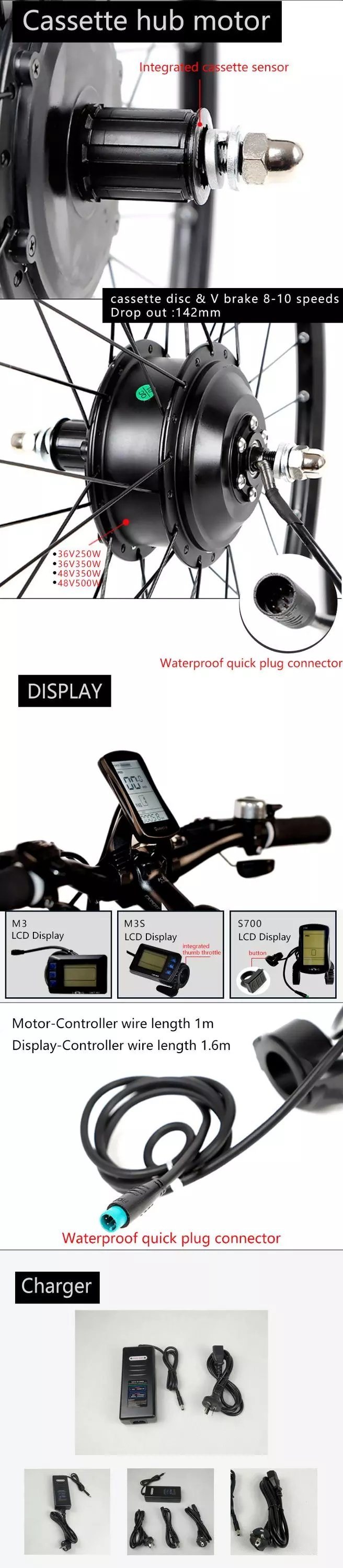 2021 Electric Bike Kit Electric Conversion Kit From Factory