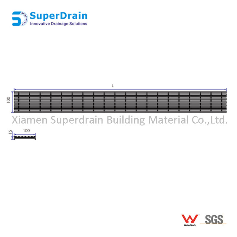 Superdrain Popular Stainless Steel Grill Design Floor Grate