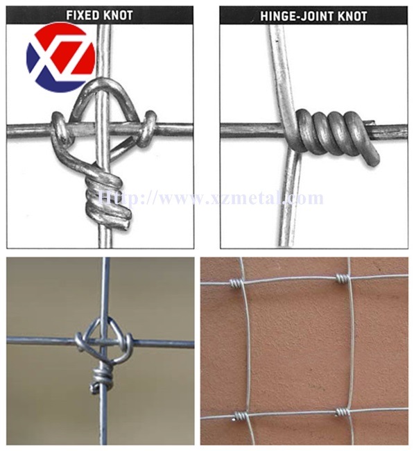 High Tensile Steel Fixed Knot Fence/Farm Fence/Field Fence/Cattle Fence/Deer Fence
