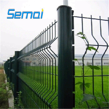 V Shape PVC Coated Welded Wire Mesh Fence for Security