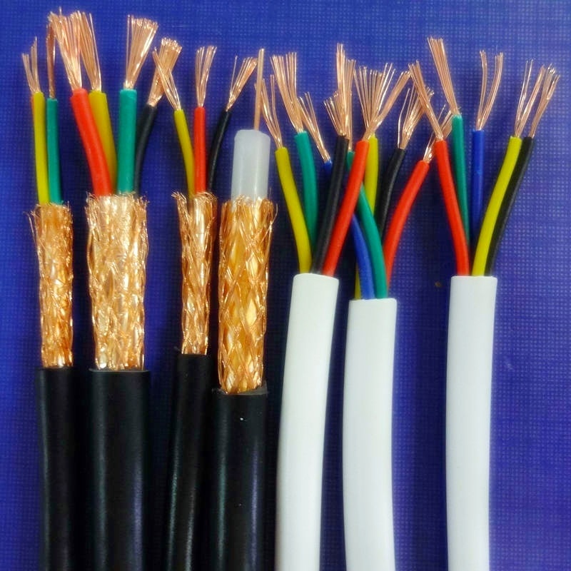 PVC Insulated Copper Wire Braid Shielded Control Wire