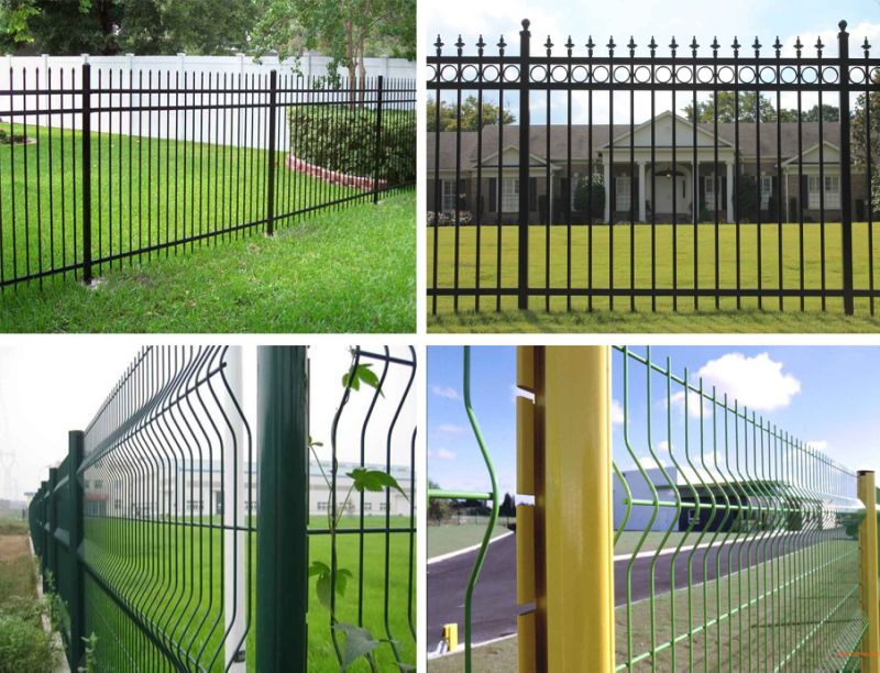 Factory Meatl Fences, Wrought Iron Fences, Security Fences Cheap