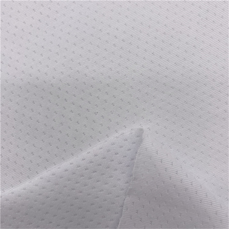 Hot Sale Polyester Spandex Weft Knit Mesh Fabric for Sportswear