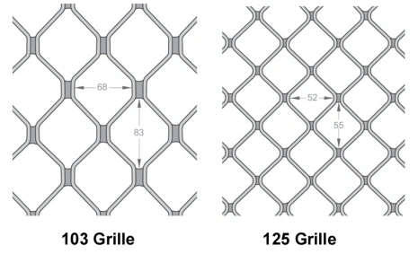 Interior Aluminium Screen Sliding Window Diamond Grill