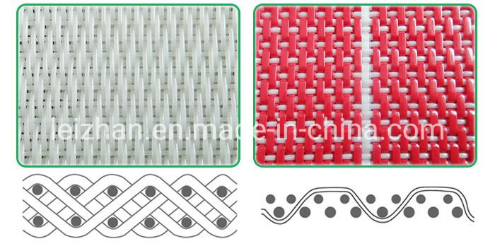 China Manufacturer Polyester Fabric Net Screen Yarn Woven Dryer Screen