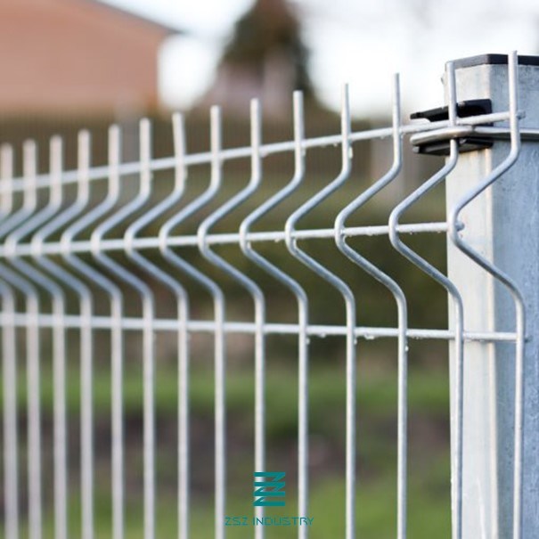 Security Fence Welded Wire Mesh Fence Panel 3D Fencing
