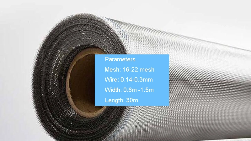 Stainless Steel Wire Mesh Used for Window Screen Insect Screen