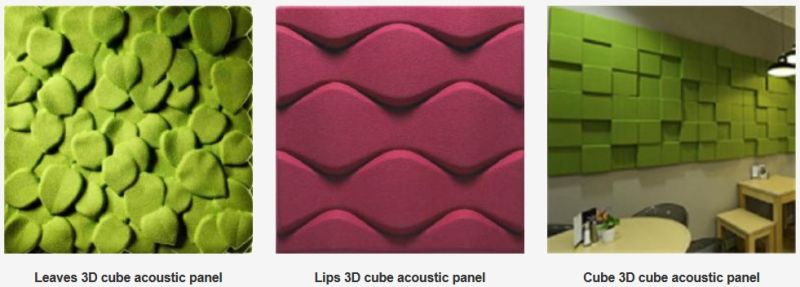 Arc 3D Indoor Absorbing Soundproof Material Studio Panel