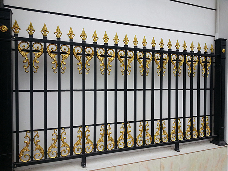 Decorative Low Price High Quality Iron Fence, Metal Fence