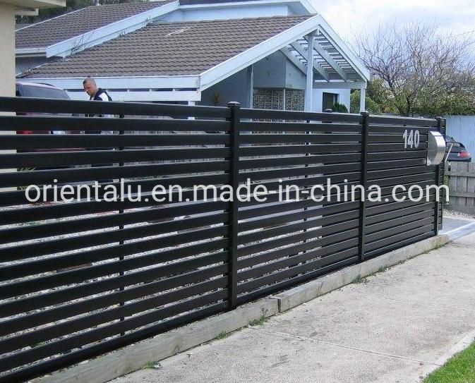 Durable Customized Aluminium Slat Fence Super Quality Privacy Fence