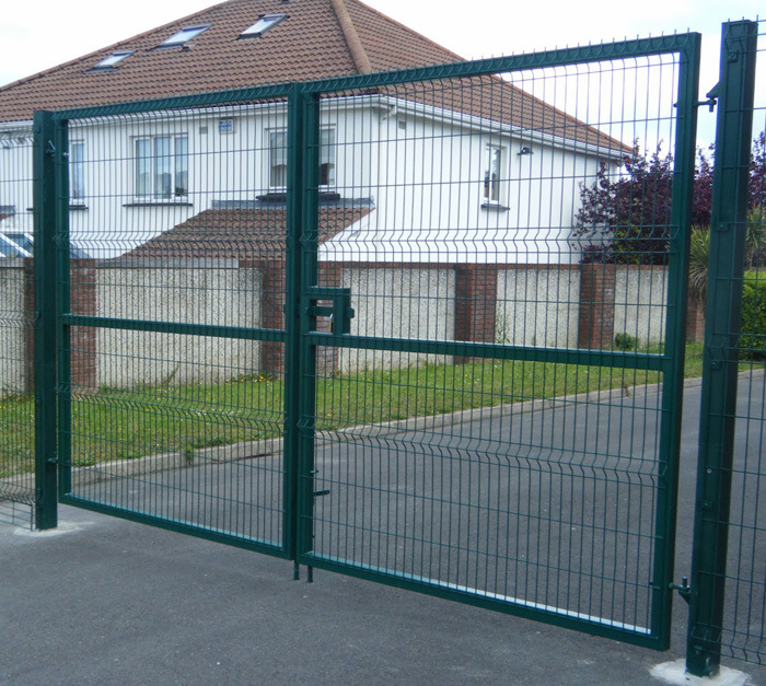 Security Heavy Gauge Welded Wire Mesh Fence Panels Design Decorative Garden Fencing