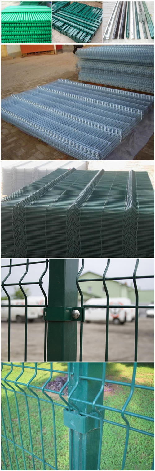 Amazon 2X2.5m China Supply PVC Coated Welded Wire Fence