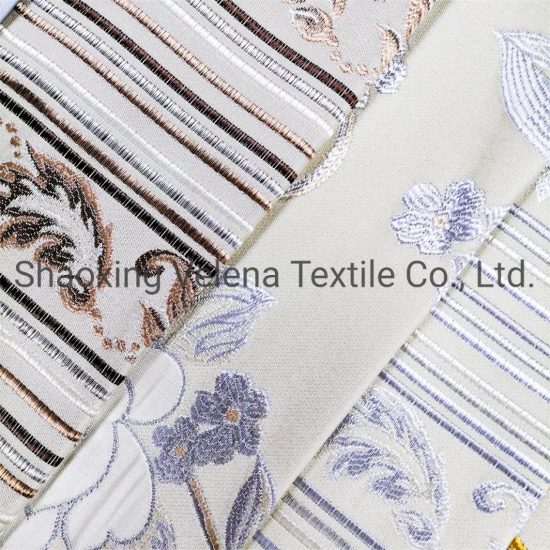 Hot Sell Jacquard Upholstery Fabric Curtain Sofa Cushion Fabric