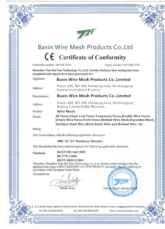PVC Coated Welded Wire Mesh for Garden/Plastic Coated Wire Mesh