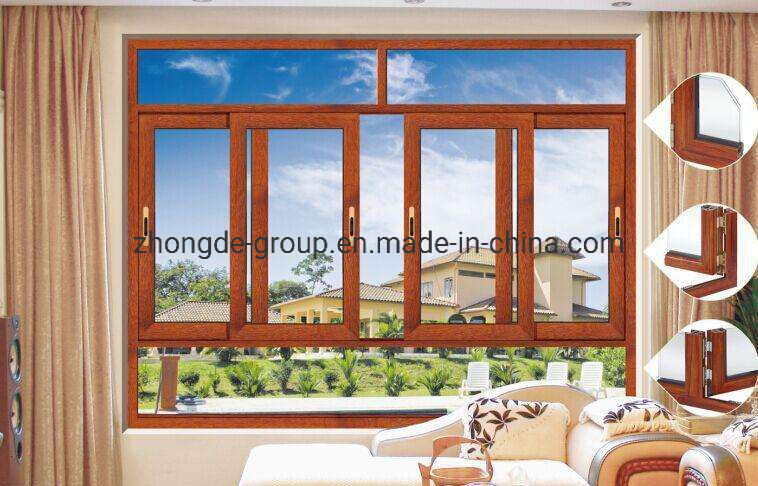 Zhongde High UV Resistence UPVC /PVC Window Profile for Plastic Window