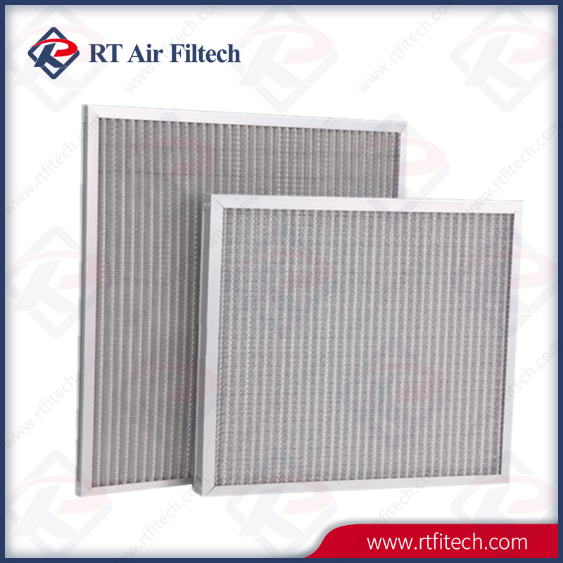 Metal Wire Mesh Pre Air Filter Aluminum Mesh Filter