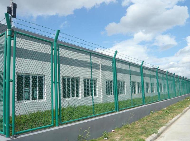Construction Expanded Metal Mesh Fencing