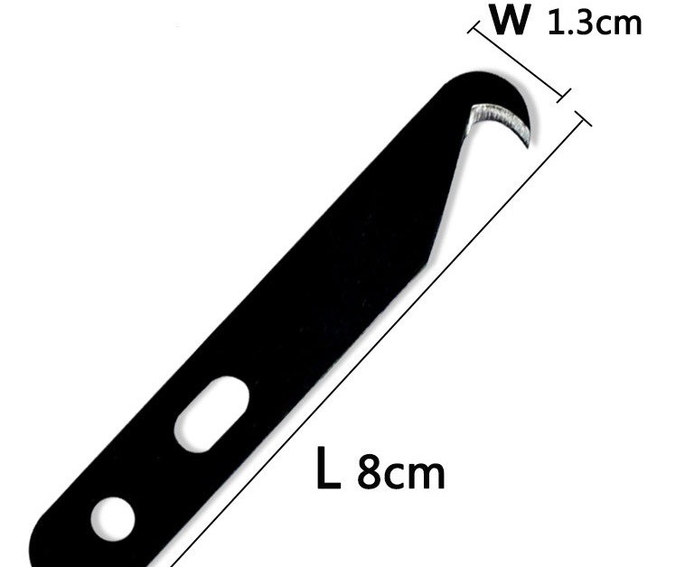 Hook Single Edged Wire Blade Chopping Knives