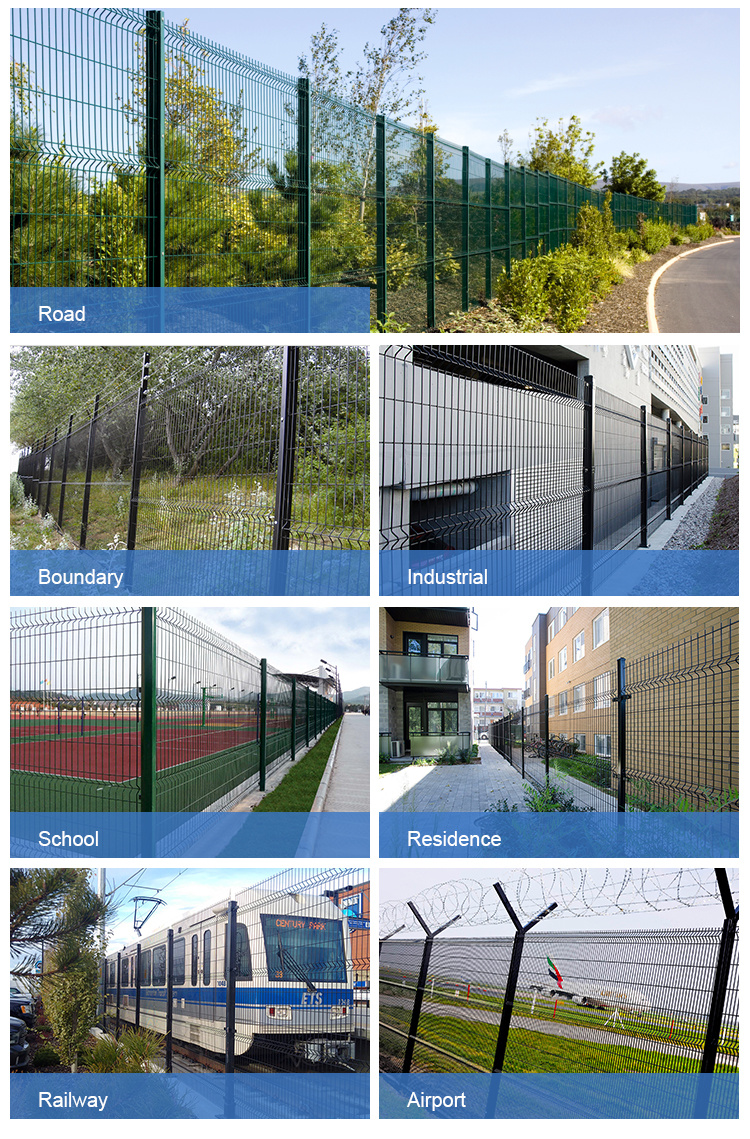 3D Security Fence and Triangular Fence
