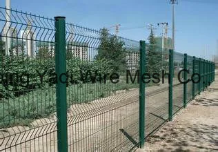 PVC Coated Welded Wire Mesh Metal Fence China Anping Factory