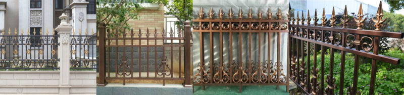 Simple Aluminum Alloy Balcony Railing Staircase Handrail Fencing