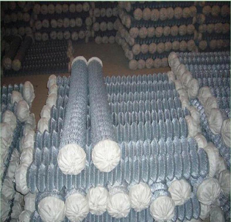 Galvanized Used Chain Link Fence/Diamond Wire Mesh/Chain Link Wire Mesh