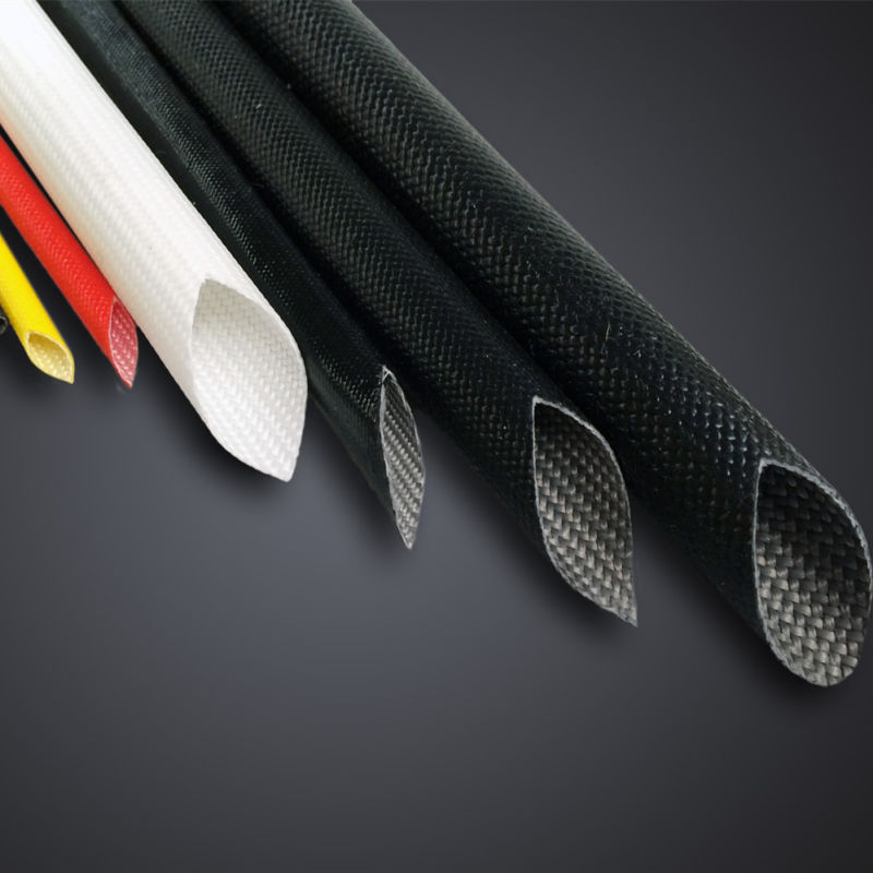 Fiberglass Braided Sleeving Coated with Silicone Resin