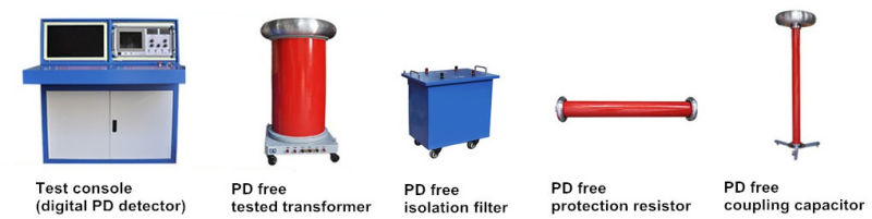 Partial Discharge Free Detecting System Testing Transformer No Partial Discharge Test Set
