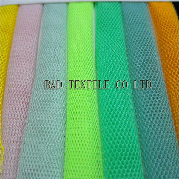 Hard Feel 100% Polyester Mosquito Net Cloth Hexagonal Mesh Fabric