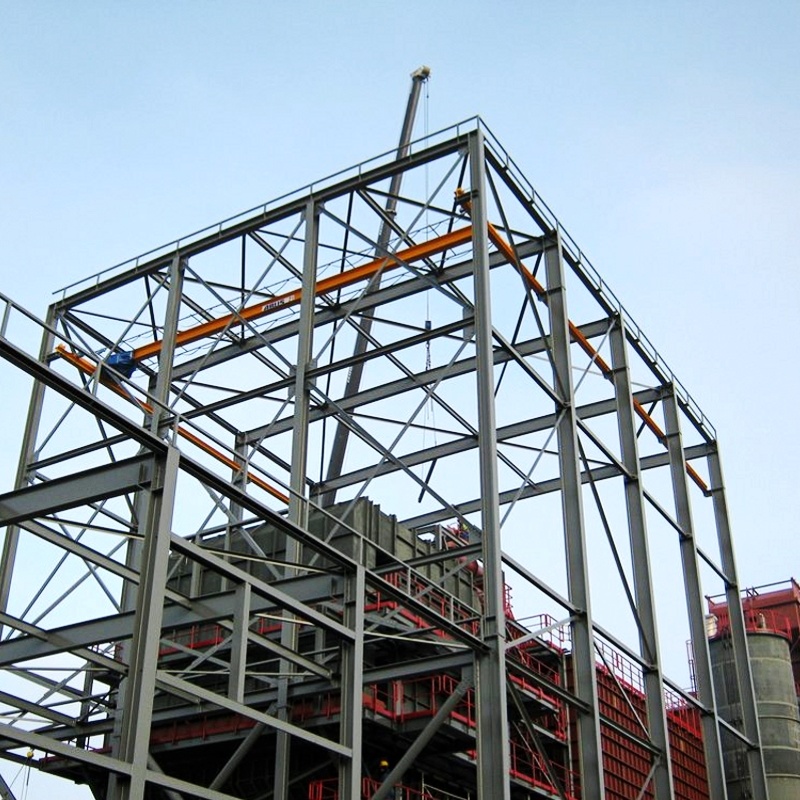 Prefab Metal Frame Construction Structure Building