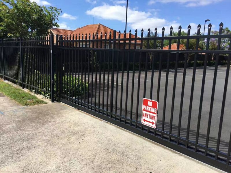 Spear Top Steel Fence / Security Fence / Garrison Fence