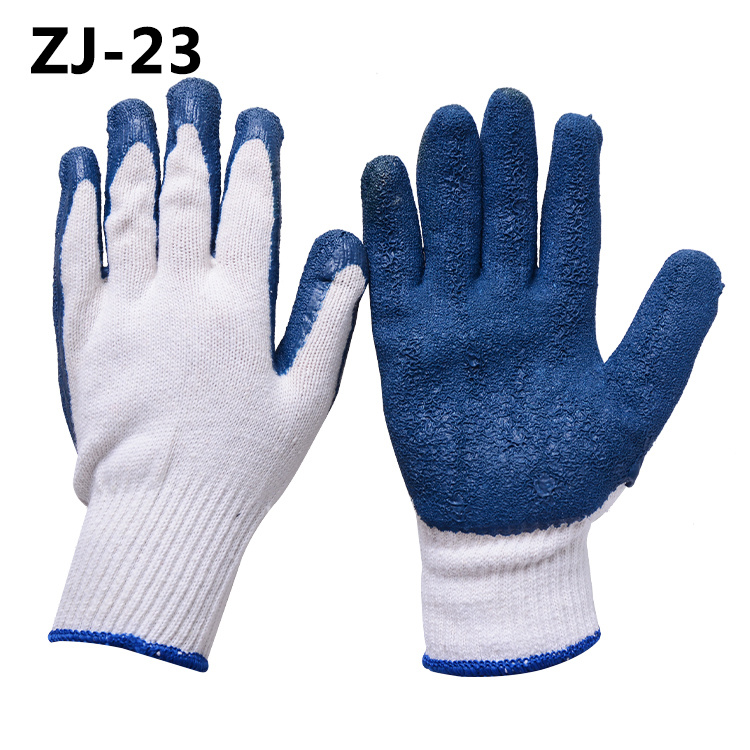 13G White Polyester Knit Grey Nitrile Coated Glove