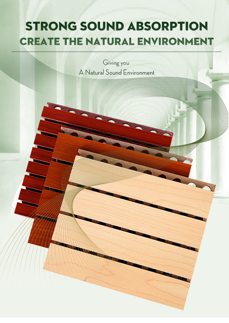 Perforated Acoustic Wooden Perforated Board