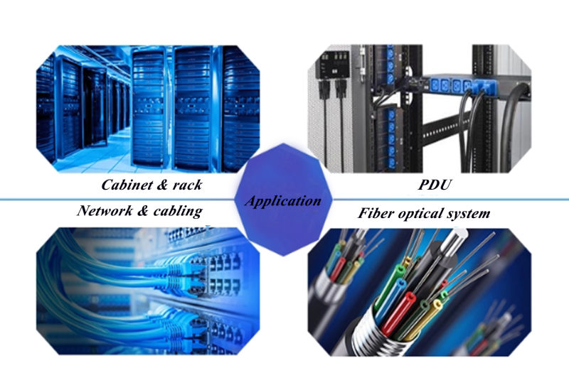 27u DDF Network Cabinet, Data Center Server Rack, Network Cabinet, Network Cabinet with Vented Door or Glass Door for 19" and 21"