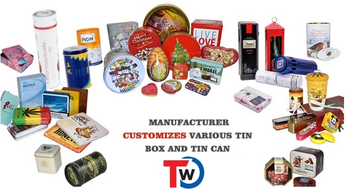 Round Wholesale Coffee Tins, Promotional Tin Can, Coffee Tin Box