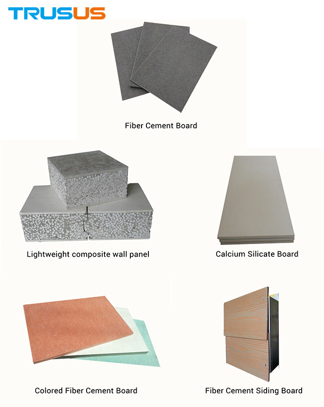 Exterior Cement Board Panels Fiber-Cement Boards