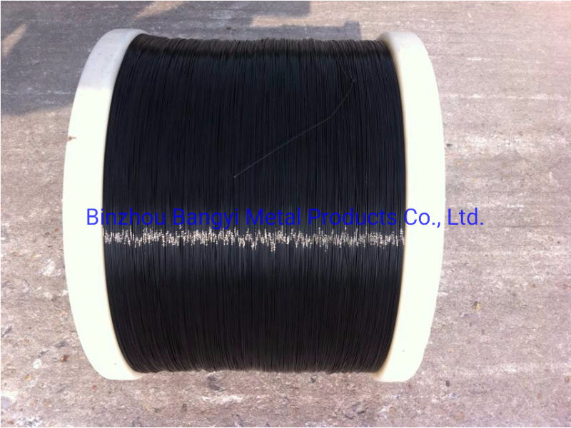 Low Price Black Color PVC Coated Galvanized Steel Wire Rope