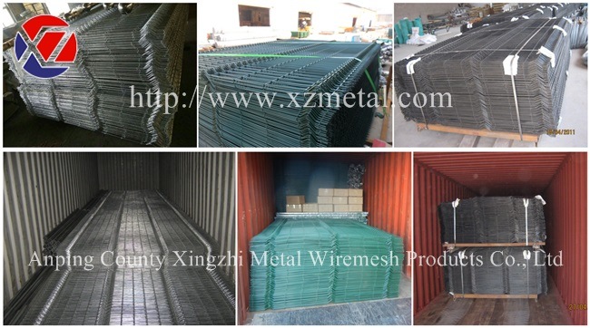Powder Coated Galvanized 3D Welded Wire Mesh Fence Panel