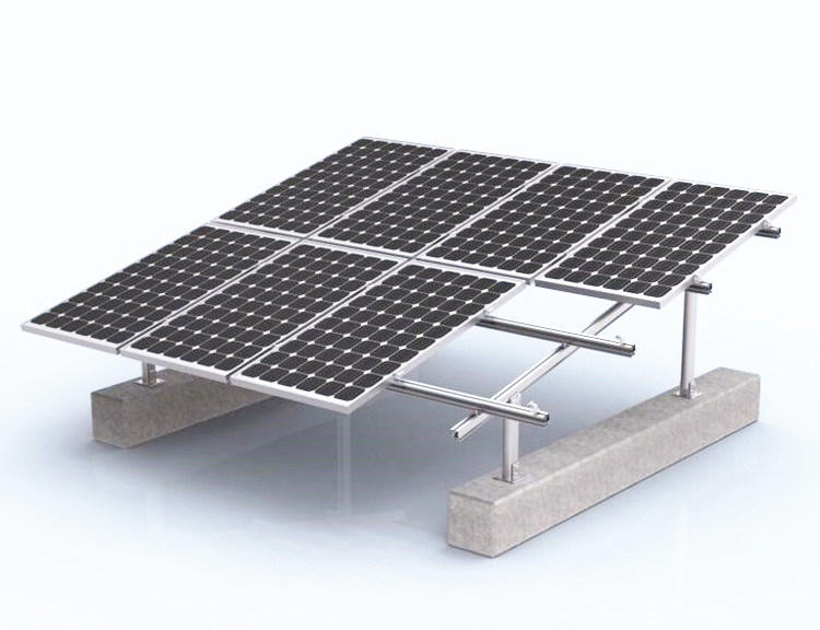 Galvanized Steel C Channel Solar PV Ground Installation for Solar Power System