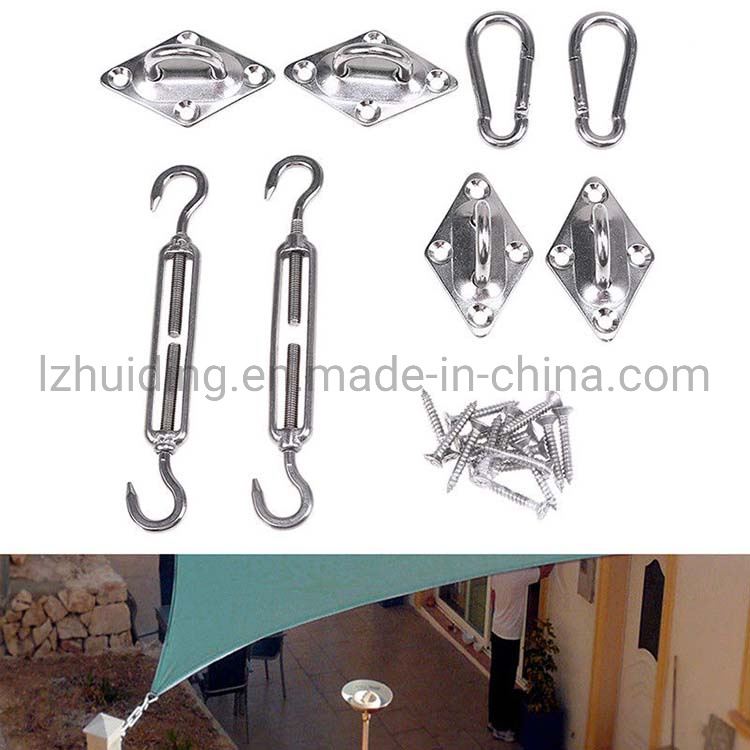 Stainless Steel Outdoor Shade Hardware Kit for Shade Sails