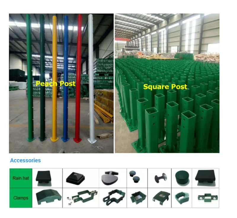 Airport Triangular Bending Welded Wire Mesh Fencing