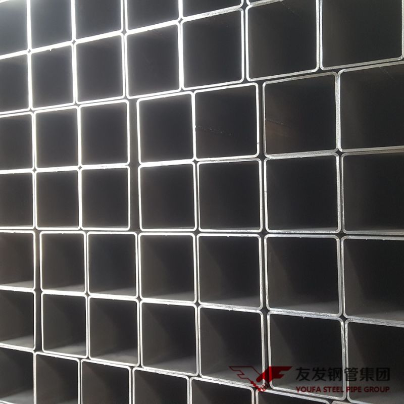 Square Tube with Galvanized and Painted Surface Treatment