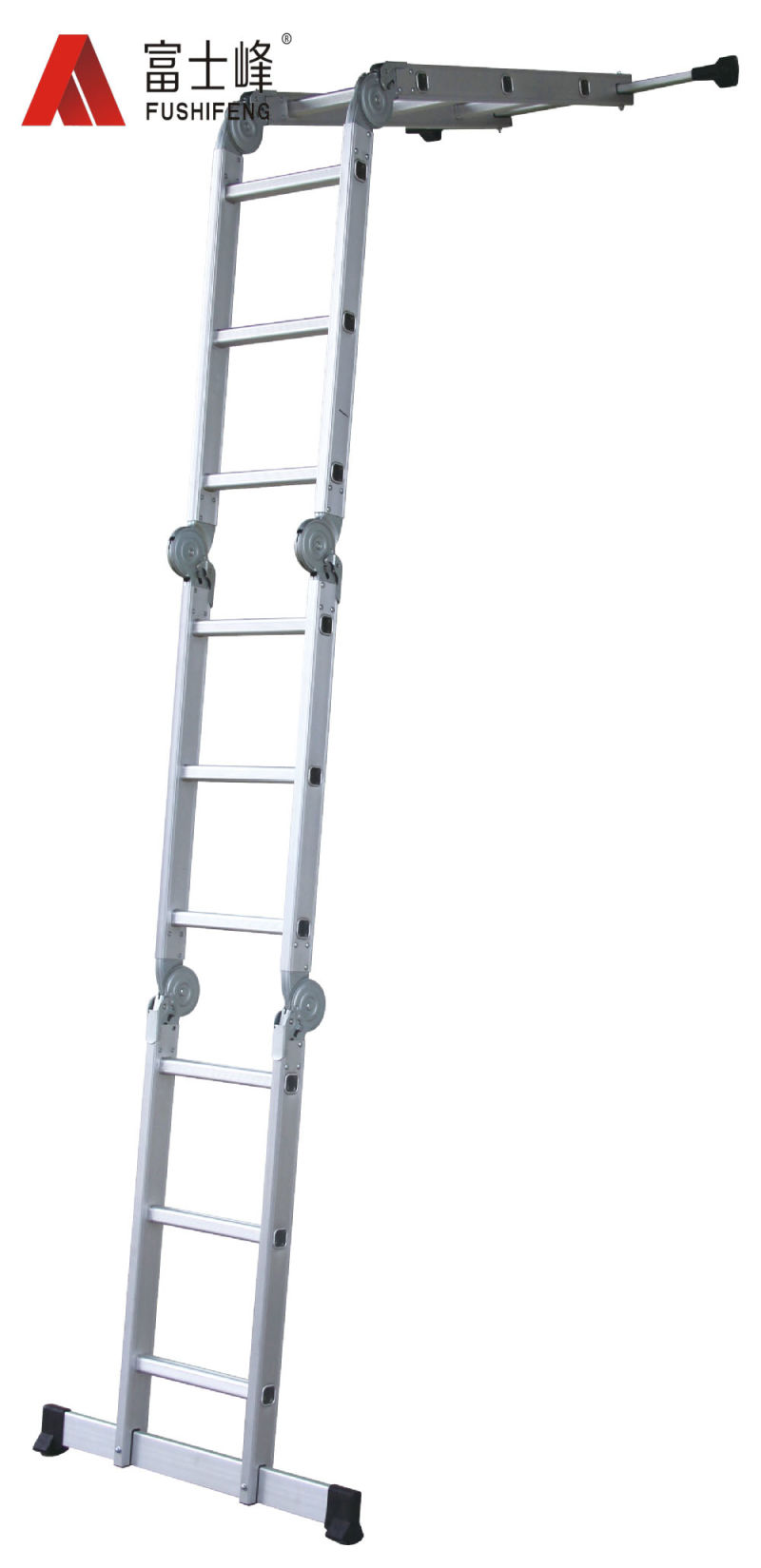 Aluminium Multi-Purpose Ladder, Folding Ladder, Aluminum Ladder Hydraulic Folding Attic Ladders