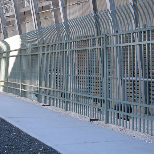 Commercial Decorative Steel Metal Fence Panel