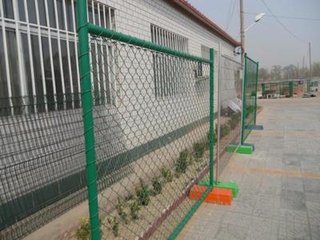 Diamond Wire Mesh Temporary Fence / Chain Link Temporary Fence