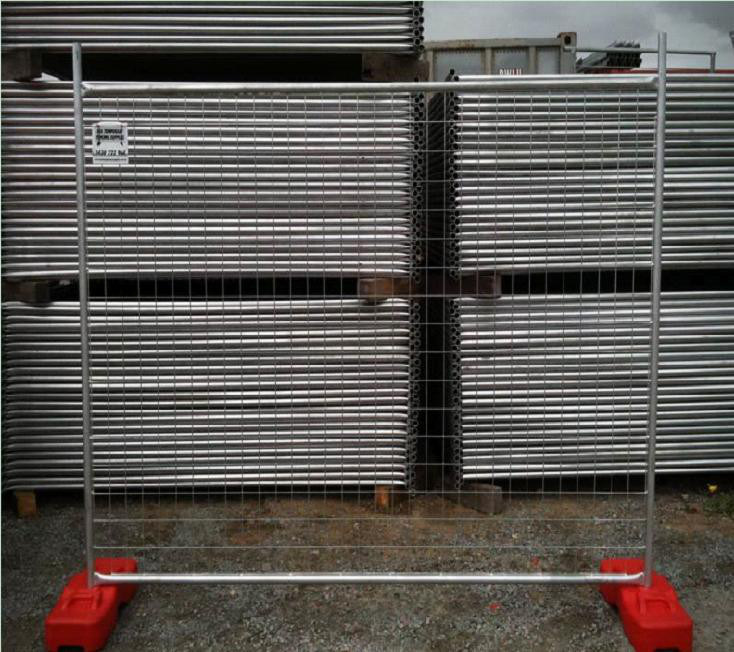 New Standards America Chain Link Temporary Fencing for Construction