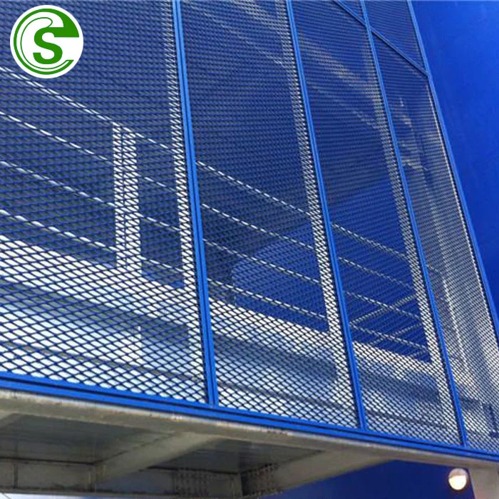 Guangzhou Factory Aluminum Diamond Expanded Metal Mesh Ceiling Panel