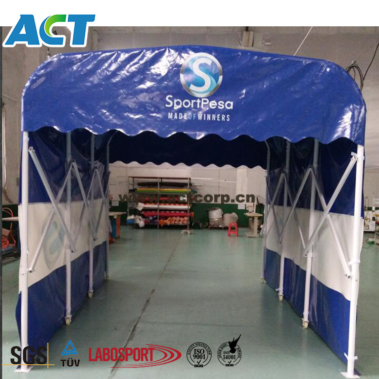 Player Entrance Tents, Retractable Player Tunnel, Outdoor Retractable Tents for Players